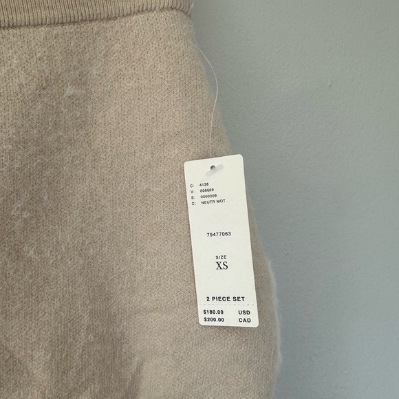 Anthropologie Floral Sweater Skirt Set 🌼 NWT Size XS - Picture 6 of 10